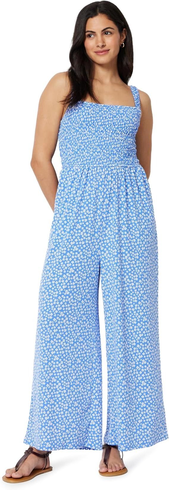 Blue Floral Jumpsuit image 4